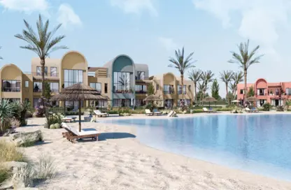 Chalet - 2 Bedrooms - 2 Bathrooms for sale in Mangroovy Residence - Al Gouna - Hurghada - Red Sea