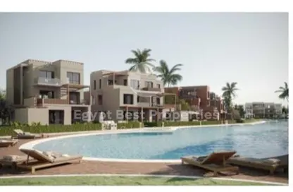 Chalet - 2 Bedrooms - 2 Bathrooms for sale in Makadi Heights - Makadi Orascom Resort - Makadi - Hurghada - Red Sea