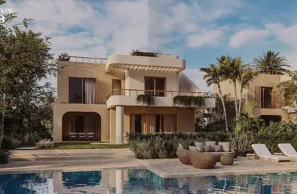 Villa - 4 Bedrooms - 4 Bathrooms for sale in Ramla Lakeside - Qesm Ad Dabaah - North Coast