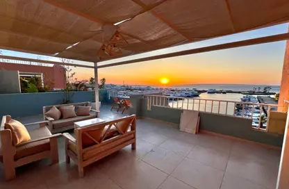 Penthouse - 2 Bedrooms - 1 Bathroom for rent in Hurghada Marina - Hurghada Resorts - Hurghada - Red Sea