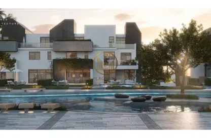 Townhouse - 3 Bedrooms - 3 Bathrooms for sale in Rivers - New Zayed City - Sheikh Zayed City - Giza