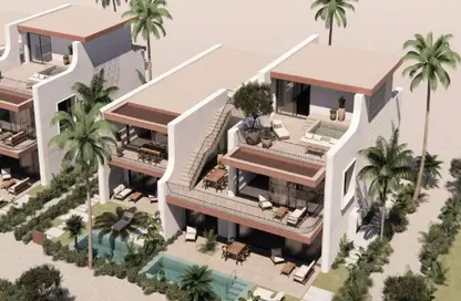 Villa - 3 Bedrooms - 4 Bathrooms for sale in Ramla Lakeside - Qesm Ad Dabaah - North Coast