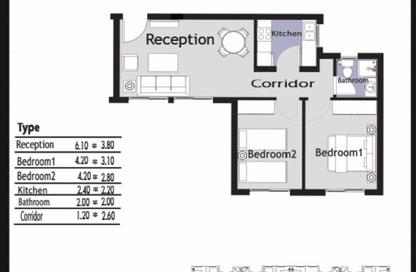 Penthouse - 2 Bedrooms - 2 Bathrooms for sale in Italian Neighborhood Road - Hadayek October - 6 October City - Giza