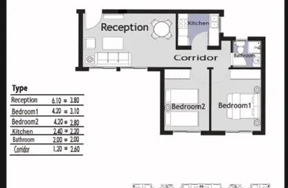 Penthouse - 2 Bedrooms - 2 Bathrooms for sale in Italian Neighborhood Road - Hadayek October - 6 October City - Giza