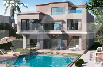 Villa - 5 Bedrooms - 7 Bathrooms for sale in Badya Palm Hills - 6 October Compounds - 6 October City - Giza