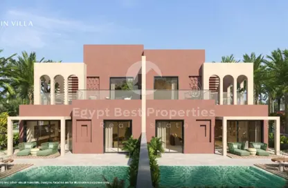 Twin House - 4 Bedrooms - 5 Bathrooms for sale in Marassi - Sidi Abdel Rahman - North Coast