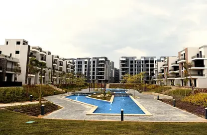 Apartment - 2 Bedrooms - 2 Bathrooms for sale in Sun Capital - Fayoum Desert road - 6 October City - Giza