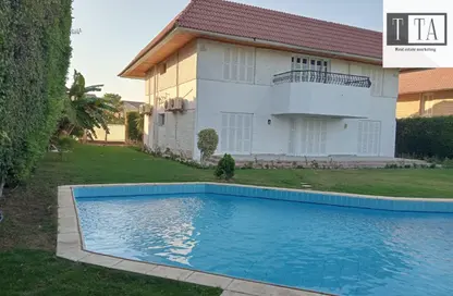 Villa - 5 Bedrooms - 5 Bathrooms for rent in Al  Rabwa - Sheikh Zayed Compounds - Sheikh Zayed City - Giza