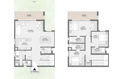 منزل مزدوج - 4 غرف نوم - 4 حمامات للبيع في دي-باي - قسم الضبعة - الساحل الشمالي منزل مزدوج - 4 غرف نوم - 4 حمامات للبيع في دي-باي - قسم الضبعة - الساحل الشمالي