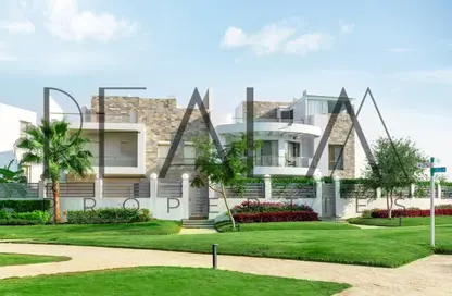 Villa - 4 Bedrooms - 5 Bathrooms for sale in Cleopatra Square - 26th of July Corridor - 6 October City - Giza
