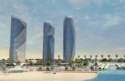 Chalet - 2 Bedrooms - 2 Bathrooms for sale in North Edge Towers - New Alamein City - Al Alamein - North Coast