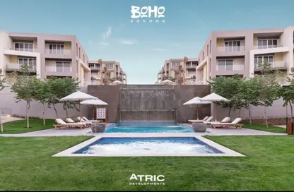 Townhouse - 3 Bedrooms - 3 Bathrooms for sale in Boho - Al Ain Al Sokhna - Suez