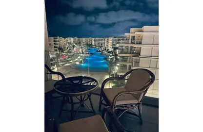 Chalet - 2 Bedrooms - 3 Bathrooms for rent in Marassi - Sidi Abdel Rahman - North Coast