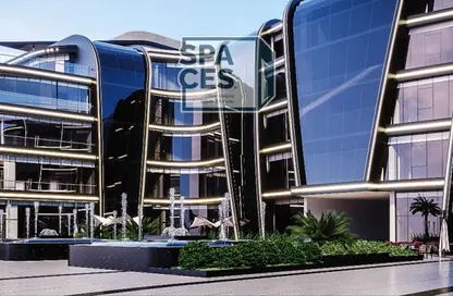 Office Space - Studio - 1 Bathroom for rent in Bank Center Street - South Teseen St. - The 5th Settlement - New Cairo City - Cairo