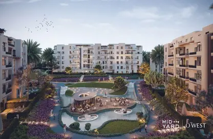 دوبلكس - 3 غرف نوم - 4 حمامات للبيع في أو ويست - كمبوندات 6 أكتوبر - مدينة 6 أكتوبر - الجيزة