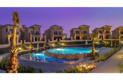 Twin House - 5 Bedrooms - 6 Bathrooms for sale in Stone Park - 5th Settlement Compounds - The 5th Settlement - New Cairo City - Cairo