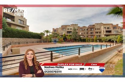 Duplex - 3 Bedrooms - 3 Bathrooms for sale in Casa - Sheikh Zayed Compounds - Sheikh Zayed City - Giza