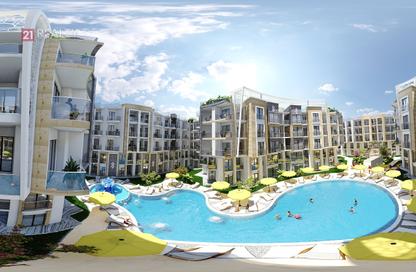Apartment - 3 Bedrooms - 1 Bathroom for sale in Aqua Palms Resort - Hurghada Resorts - Hurghada - Red Sea