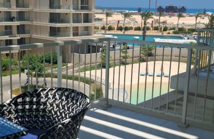 Chalet - 2 Bedrooms - 2 Bathrooms for rent in Marassi - Sidi Abdel Rahman - North Coast
