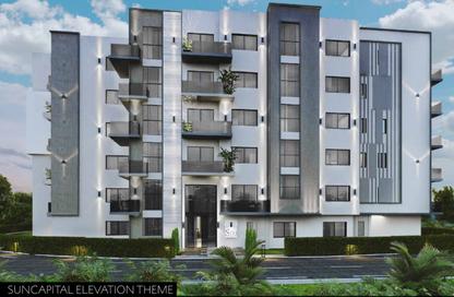 Apartment - 3 Bedrooms - 3 Bathrooms for sale in Sun Capital - Fayoum Desert road - 6 October City - Giza