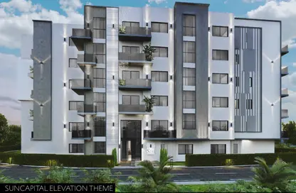 Apartment - 3 Bedrooms - 3 Bathrooms for sale in Sun Capital - Fayoum Desert road - 6 October City - Giza