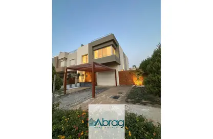 Townhouse - 5 Bedrooms - 4 Bathrooms for sale in Palm Hills WoodVille - Al Wahat Road - 6 October City - Giza