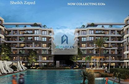 Apartment - 4 Bedrooms - 2 Bathrooms for sale in Coy - Sheikh Zayed Compounds - Sheikh Zayed City - Giza