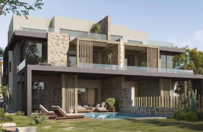 Chalet - 3 Bedrooms - 4 Bathrooms for sale in Azha North - Ras Al Hekma - North Coast
