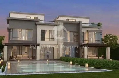 Townhouse - 3 Bedrooms - 4 Bathrooms for sale in VAHA by Alkarma Developments - New Zayed City - Sheikh Zayed City - Giza