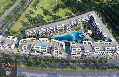 Apartment - 2 Bedrooms - 1 Bathroom for sale in Sunny Days Palma De Mirette - Hurghada Resorts - Hurghada - Red Sea