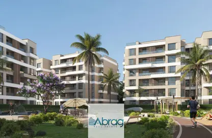 شقة - 2 غرف نوم - 2 حمامات للبيع في أقمار - طريق الواحات - مدينة 6 أكتوبر - الجيزة