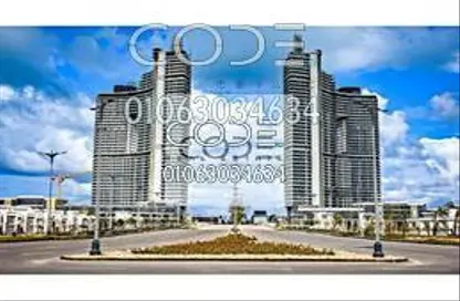 Apartment - 2 Bedrooms - 2 Bathrooms for sale in The Gate Towers - New Alamein City - Al Alamein - North Coast