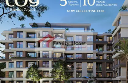 Apartment - 2 Bedrooms - 1 Bathroom for sale in 6 October- Wadi El Natroun Road - 6 October City - Giza