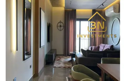 شقة - 3 غرف نوم - 2 حمامات للايجار في مون ريزيدنس - فيفث سكوير - التجمع الخامس - مدينة القاهرة الجديدة - القاهرة