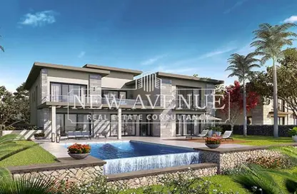 منزل مزدوج - 4 غرف نوم - 5 حمامات للبيع في سوان ليك ريزيدنس - كمبوندات التجمع الخامس - التجمع الخامس - مدينة القاهرة الجديدة - القاهرة