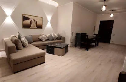 Apartment - 1 Bedroom - 1 Bathroom for rent in Palm Hills Village Gate - South Investors Area - New Cairo City - Cairo