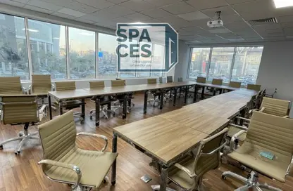 Office Space - Studio - 1 Bathroom for rent in Bank Center Street - South Teseen St. - The 5th Settlement - New Cairo City - Cairo