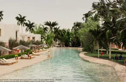 Twin House - 3 Bedrooms - 4 Bathrooms for sale in Jefaira - Ras Al Hekma - North Coast