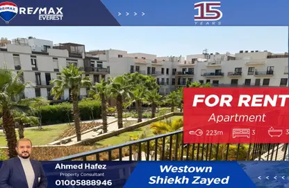 Apartment - 3 Bedrooms - 3 Bathrooms for rent in Six West - Beverly Hills - Sheikh Zayed Compounds - Sheikh Zayed City - Giza