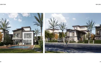 Apartment - 2 Bedrooms - 2 Bathrooms for sale in Crescent Walk - 5th Settlement Compounds - The 5th Settlement - New Cairo City - Cairo