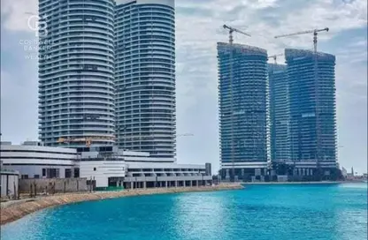 (بنتهاوس  (روف - 2 غرف نوم - 2 حمامات للبيع في الحي اللاتيني - مدينة العلمين الجديدة - العلمين - الساحل الشمالي