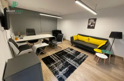 Office Space - Studio - 3 Bathrooms for rent in Street 213 - Degla - Hay El Maadi - Cairo