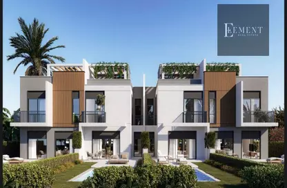 Townhouse - 4 Bedrooms - 5 Bathrooms for sale in Lake West - Sheikh Zayed Compounds - Sheikh Zayed City - Giza