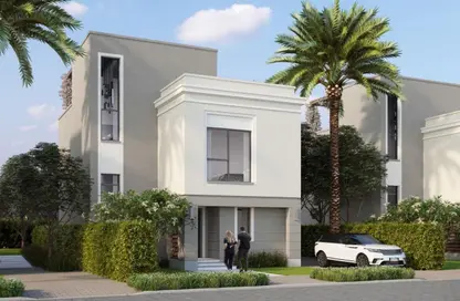 Villa - 4 Bedrooms - 4 Bathrooms for sale in Belle Vie - New Zayed City - Sheikh Zayed City - Giza