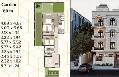 Apartment - 3 Bedrooms - 2 Bathrooms for sale in Bait Alwatan - The 5th Settlement - New Cairo City - Cairo
