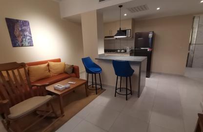 Apartment - 1 Bedroom - 1 Bathroom for rent in American University Housing District - 5th Settlement Compounds - The 5th Settlement - New Cairo City - Cairo
