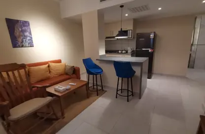Apartment - 1 Bedroom - 1 Bathroom for rent in American University Housing District - 5th Settlement Compounds - The 5th Settlement - New Cairo City - Cairo