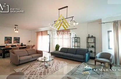 شقة - 3 غرف نوم - 2 حمامات للبيع في مون ريزيدنس - فيفث سكوير - التجمع الخامس - مدينة القاهرة الجديدة - القاهرة