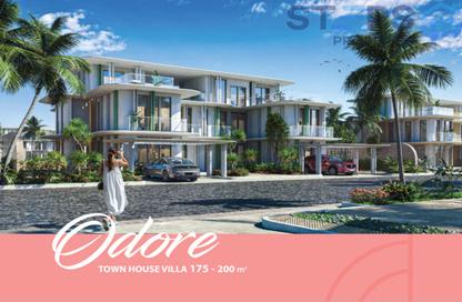 Townhouse - 3 Bedrooms - 3 Bathrooms for sale in Marseilia Beach 5 - Ras Al Hekma - North Coast