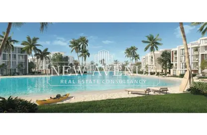 شاليه - 2 غرف نوم - 3 حمامات للبيع في ازها الساحل الشمالي - راس الحكمة - الساحل الشمالي